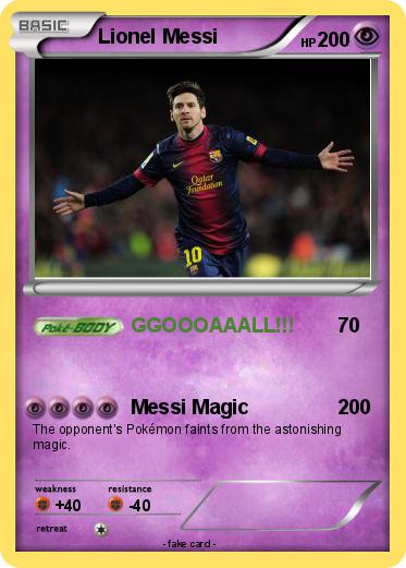 Pokemon Lionel Messi