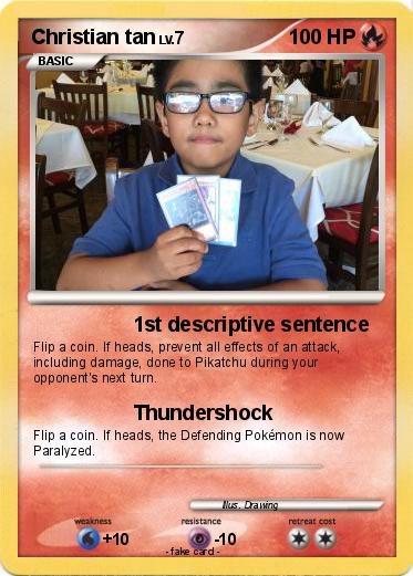 Pokemon Christian tan