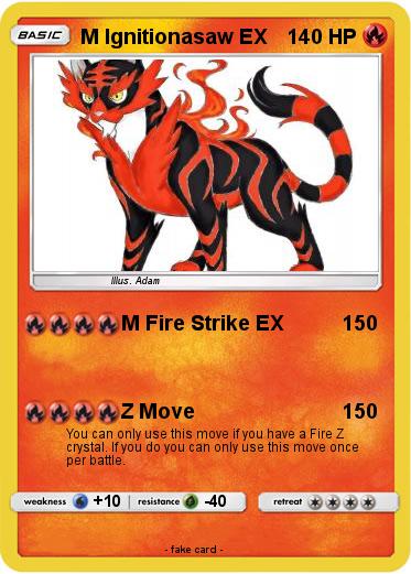 Pokemon M Ignitionasaw EX