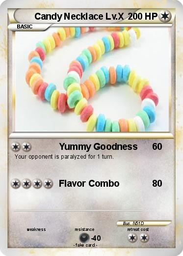 Pokemon Candy Necklace Lv.X