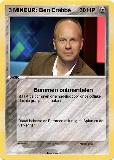 Pokemon 3 MINEUR: Ben Crabbé