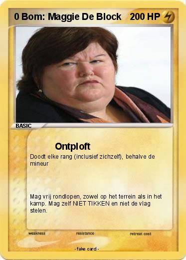 Pokemon 0 Bom: Maggie De Block