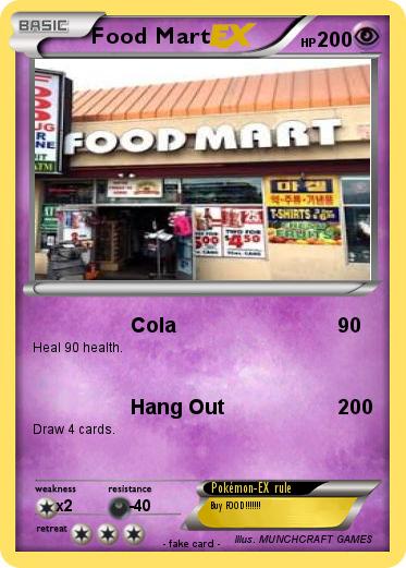 Pokemon Food Mart