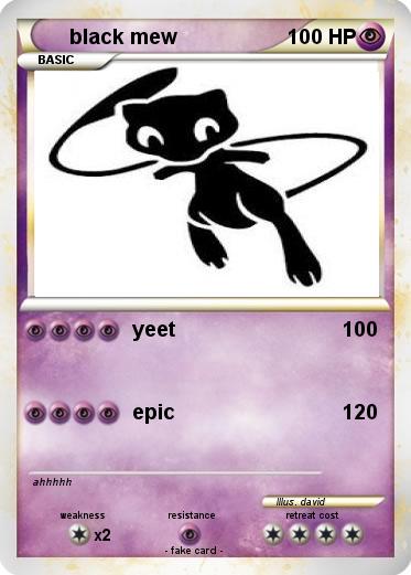 Pokemon black mew