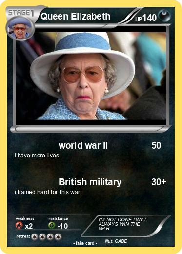 Pokemon Queen Elizabeth