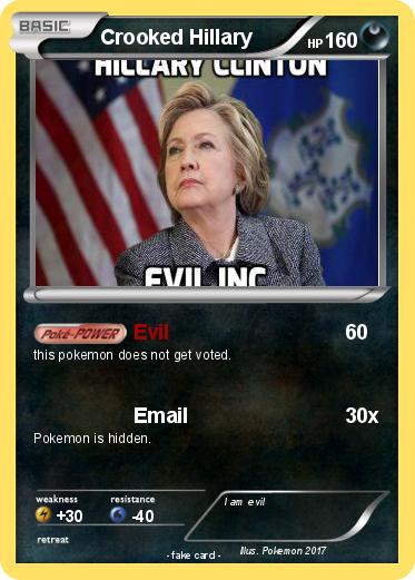 Pokemon Crooked Hillary
