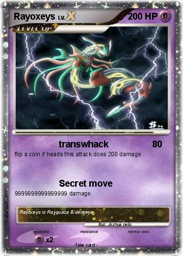 Pokemon Rayoxeys