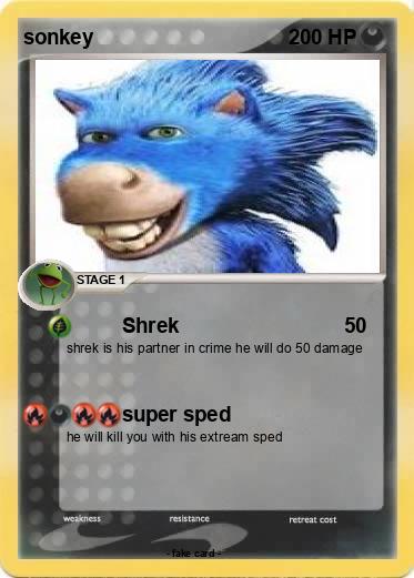 Pokemon sonkey