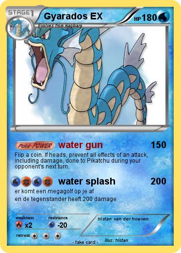 Pokemon Gyarados EX