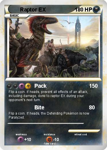 Pokemon Raptor EX