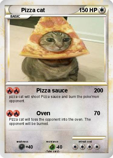 Pokemon Pizza cat