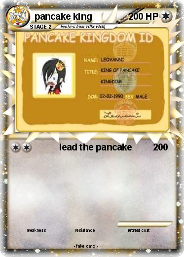 Pokemon pancake king
