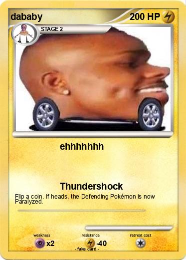 Pokemon dababy