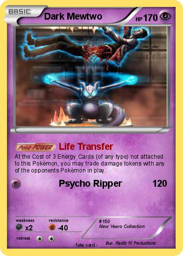 Pokemon Dark Mewtwo