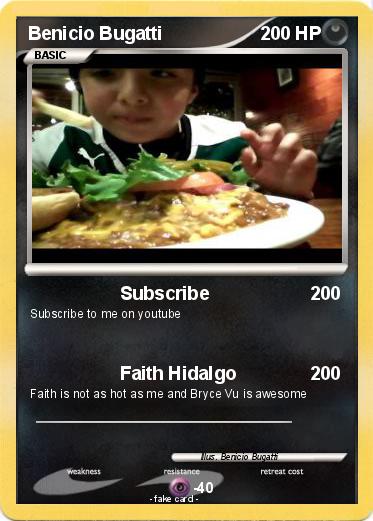 Pokemon Benicio Bugatti