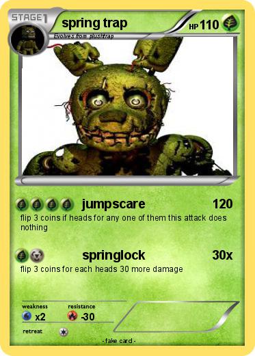 Pokemon spring trap