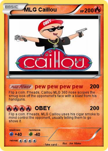 Pokemon MLG Caillou