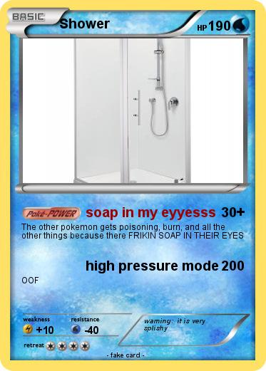 Pokemon Shower