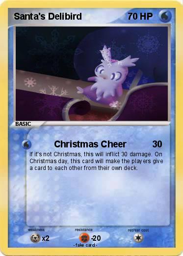 Pokemon Santa's Delibird