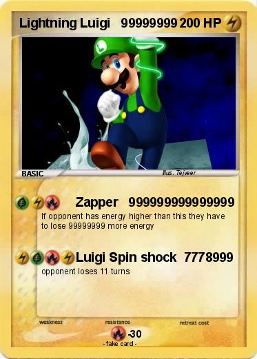 Pokemon Lightning Luigi   99999999