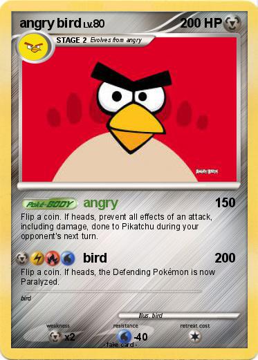 Pokemon angry bird