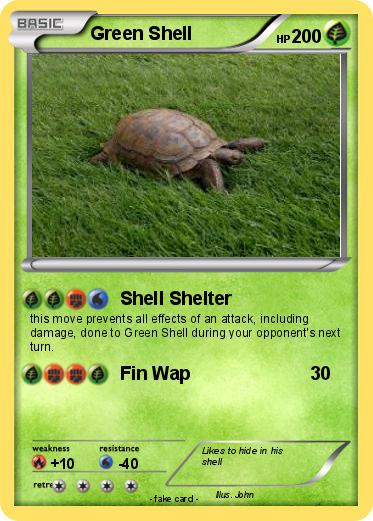 Pokemon Green Shell