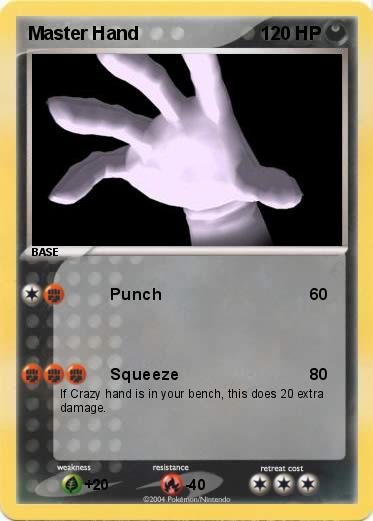 Pokemon Master Hand