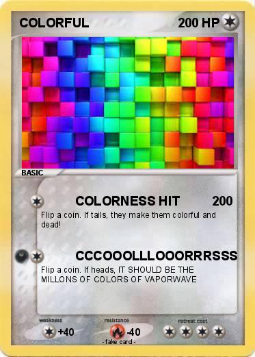 Pokemon COLORFUL