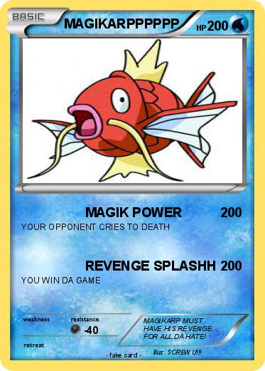Pokemon MAGIKARPPPPPP