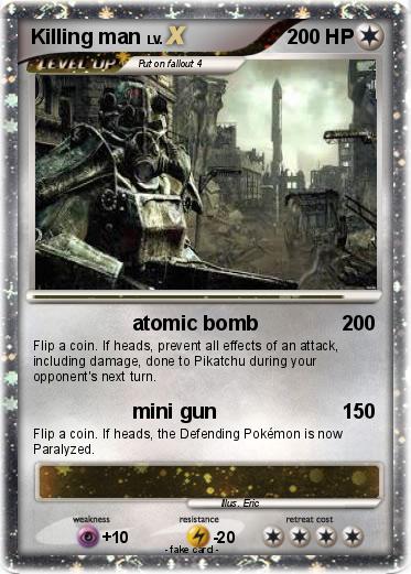 Pokemon Killing man