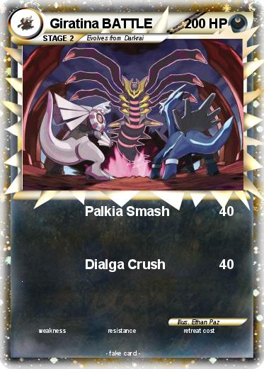 Pokemon Giratina BATTLE