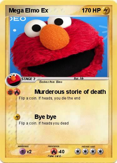 Pokemon Mega Elmo Ex