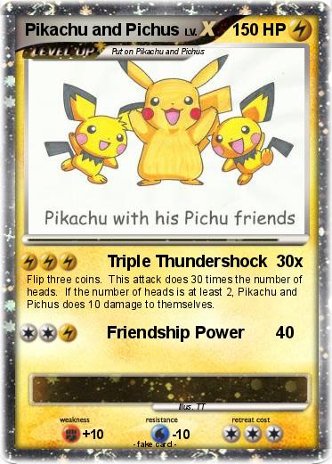 Pokemon Pikachu and Pichus
