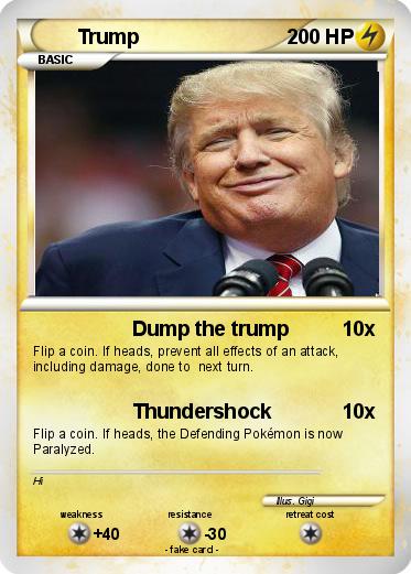 Pokemon Trump