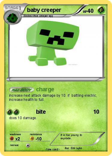 Pokemon baby creeper