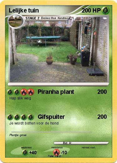 Pokemon Lelijke tuin