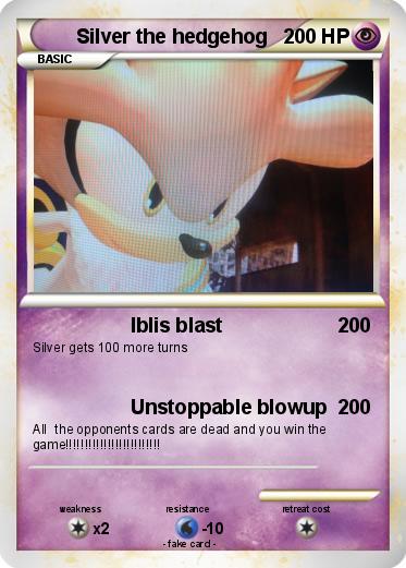 Pokemon Silver the hedgehog