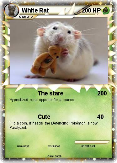 Pokemon White Rat
