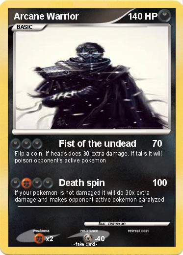 Pokemon Arcane Warrior