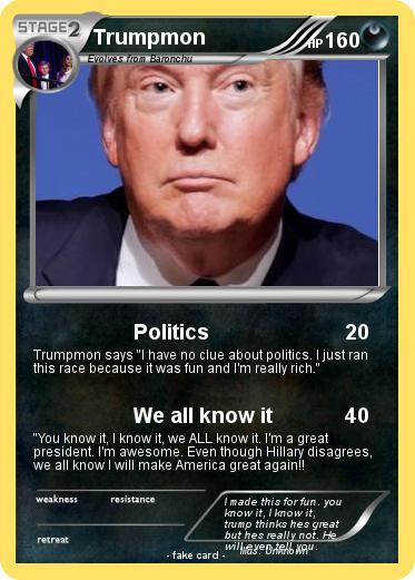 Pokemon Trumpmon