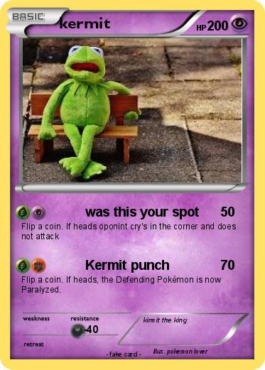 Pokemon kermit