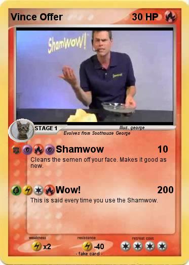 Pokemon Vince Offer