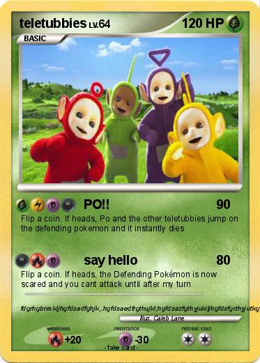 Pokemon teletubbies