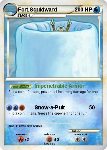 Pokemon Fort.Squidward