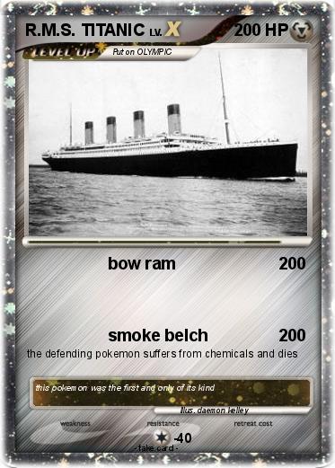 Pokemon R.M.S. TITANIC