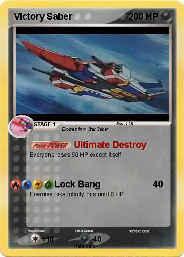 Pokemon Victory Saber