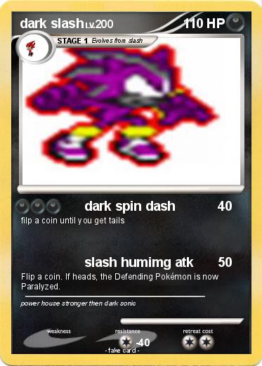 Pokemon dark slash