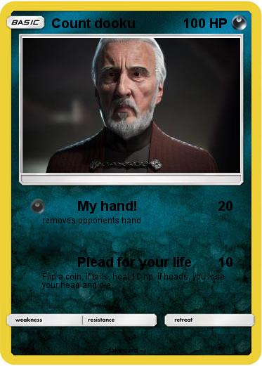 Pokemon Count dooku