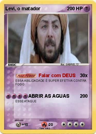 Pokemon Levi, o matador