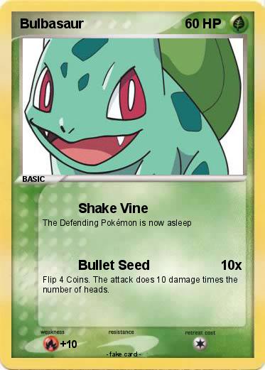 Pokemon Bulbasaur
